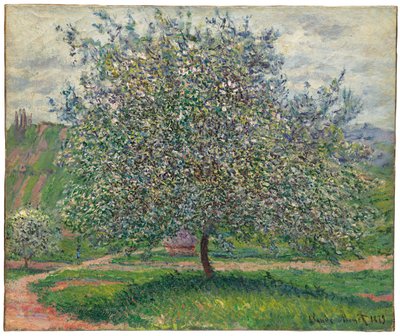 Æbletræet, 1879 af Claude Monet