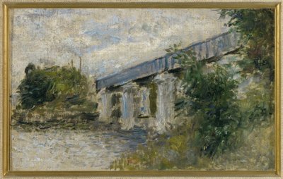 Jernbanebroen, Argenteuil af Claude Monet