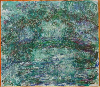 Den japanske bro af Claude Monet