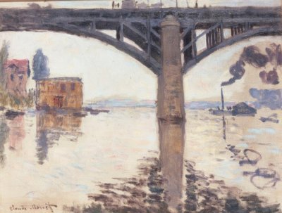 Vejbroen i Argenteuil af Claude Monet