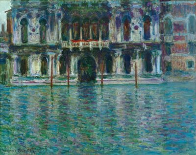 Contarini -paladset af Claude Monet