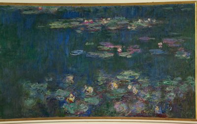 Les Nympheas (olie på lærred) af Claude Monet