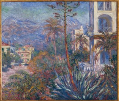 Les Villas de Bordighera af Claude Monet