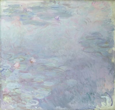 Lyse nymfeer af Claude Monet