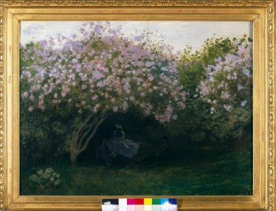 Lilla, gråvejr af Claude Monet