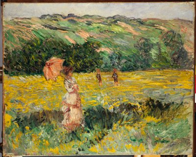 Limetz Meadow, 1887 af Claude Monet