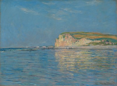 Lavvande ved Pourville, nær Dieppe, 1882 af Claude Monet