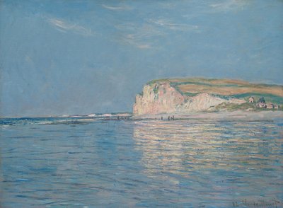 Lavvande ved Pourville, nær Dieppe, 1882 af Claude Monet