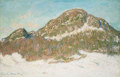 Kolsaas-bjerget, Sollyseffekt, 1895 af Claude Monet