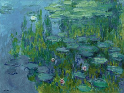 Nymfeer af Claude Monet