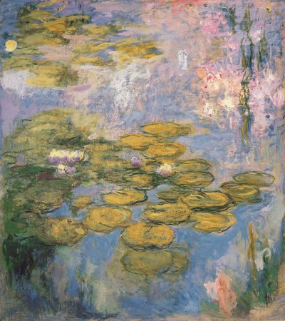 Nymphéas, 1916-19 af Claude Monet