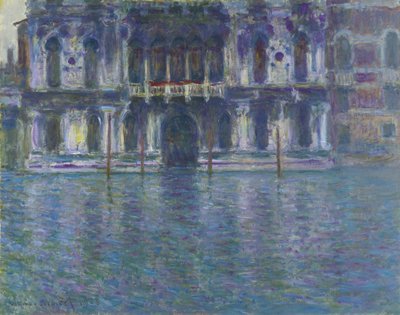 Contarini-paladset af Claude Monet