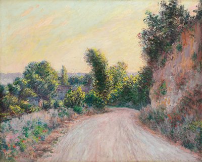 Vej; Vej, 1885 af Claude Monet