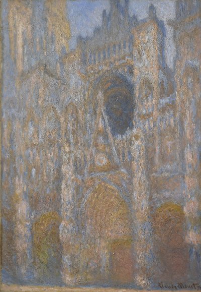 Rouen katedral, facade, ca. 1892-94 af Claude Monet