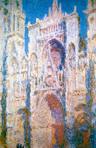 Rouen-katedralen, Harmoni i blåt og guld, 1894 af Claude Monet