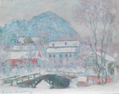 Sandvika, Norge, 1895 af Claude Monet