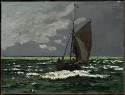 Havudsigt, storm af Claude Monet
