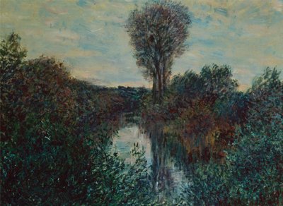Lille gren af Seinen af Claude Monet