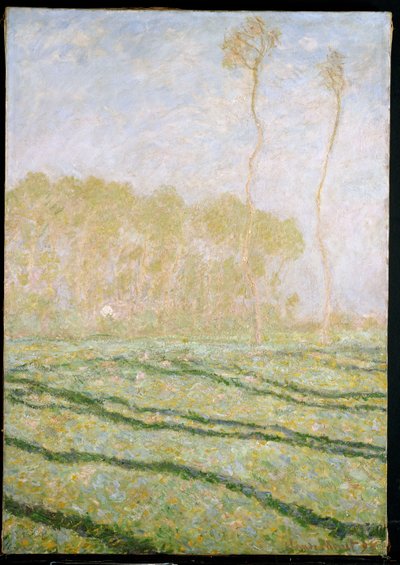 Spring Countryside ved Giverny, 1894 af Claude Monet