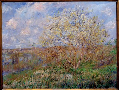 Forårsmaleri af Claude Monet (1840-1926) 1882 Dim. 0,60 x 0,79 m Lyon, Musee des Beaux Arts af Claude Monet