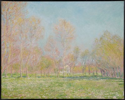 Forår i Giverny af Claude Monet
