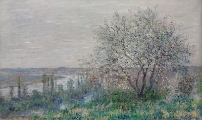Forårsstemning i Vétheuil, 1880 af Claude Monet