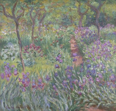 Kunstnerens have i Giverny af Claude Monet
