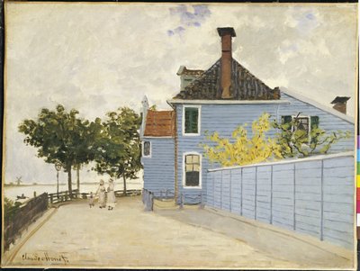 Det Blå Hus, Zaandam af Claude Monet