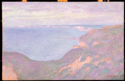 Cliffs nær Dieppe, 1897 af Claude Monet