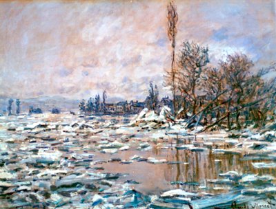 The Defrost, c begyndelsen af det 20. århundrede af Claude Monet