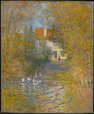 Gæssene af Claude Monet