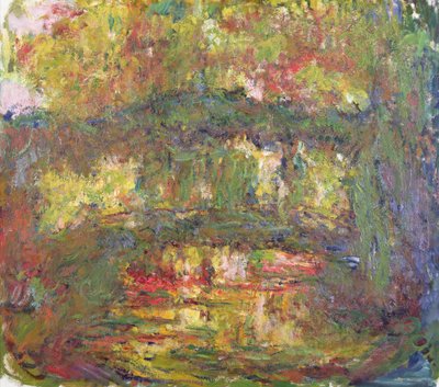 Den japanske bro ved Giverny af Claude Monet