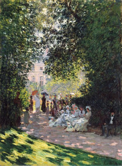 Parc Monceau af Claude Monet