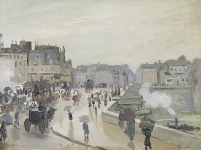Pont Neuf af Claude Monet