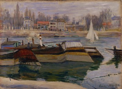 Seinen ved Asnieres af Claude Monet