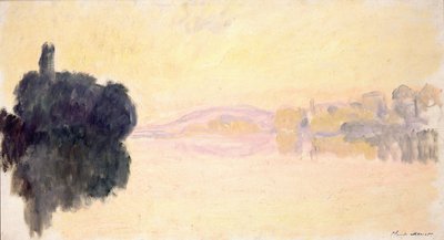 The Seine at Port-Villez, 1894.dani af Claude Monet