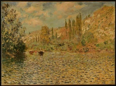 Seinen ved Vetheuil af Claude Monet