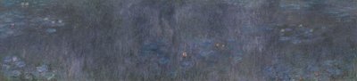 Åkanderne - Trærefleksioner, 1914-1926 af Claude Monet