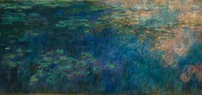 Nymfeerne (olie på lærred af Claude Monet