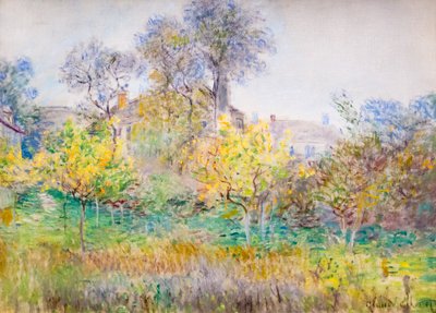 Frugthaven, ca. 1874 (olie på lærred) af Claude Monet