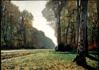 Fortovet i Chailly (Fontainebleau), ca. 1865 (olie på lærred) af Claude Monet
