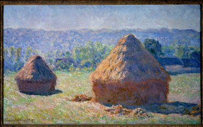 Hjulene, slutningen af sommeren på Giverny Maleri af Claude Monet (1840-1926) 1891 Dim. 0,6x1 m Paris, musee d