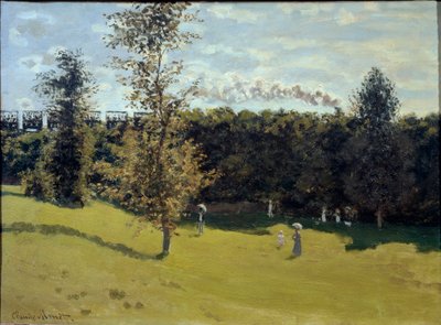 Tog på landet, ca 1870 (olie på lærred) af Claude Monet