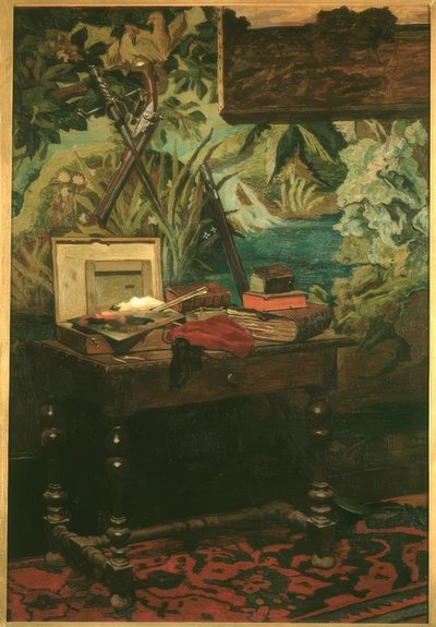 Et værkstedshjørne af Claude Monet