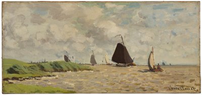 Udsigt fra Voorzan af Claude Monet