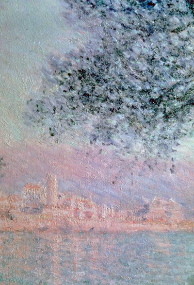 Udsigt over Antibes, detaljer, 1888 af Claude Monet