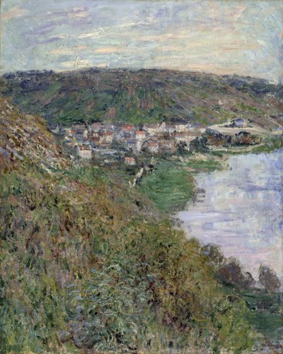 Udsigt over Vétheuil af Claude Monet