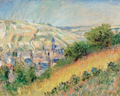 Vue de Vetheuil (Udsigt over Vetheuil sur Seine) af Claude Monet
