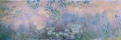 Åkander (Åkandedammen med iris) af Claude Monet
