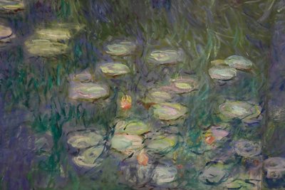 Åkander (olie på lærred) af Claude Monet
